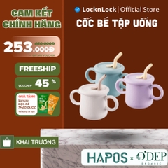 Cốc tập uống cho bé LocknLock LBB015 200ml - HAPOS LOF