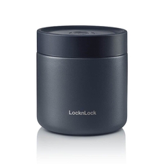Hộp giữ nhiệt Locknlock 500ml Pump Vacuum Lunch Box - Màu Xanh Navy - LHC8053NVY - HAPOS LOF