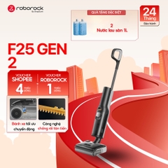 Máy hút bụi lau sàn Roborock F25 | F25 ACE | F25 RT, Lực hút 20000Pa, Gập sát sàn - Bảo hành 2 năm - CHEAPMALL SUNHOUSE F25 RT
