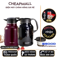 ONL - Bình giữ nhiệt LocknLock cỡ đại LHC1484 1,2L và LHC1485 1,8L có quai xách, nắp làm cốc Chính Hãng - HAPOS MALL OFFICIAL LHC1485