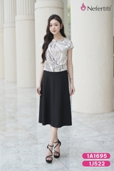 1A1695 - Áo lụa họa tiết vân