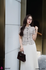 2A1696 - Sơ mi kẻ trẻ trung hiện đại