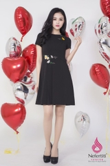 3D2843 - ĐẦM XÒE HỌA TIẾT