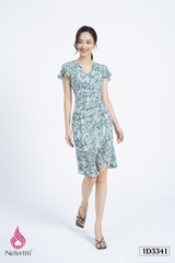 1D3341 - ĐẦM HOA NHÍ VẠT CHÉO