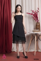 2D3386 - ĐẦM 2 DÂY PHỐI REN
