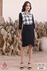 2A1135 - SƠ MI HỌA TIẾT