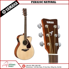 GUITAR YAMAHA FSX820C NATURAL