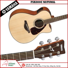 GUITAR YAMAHA FSX800C NATURAL