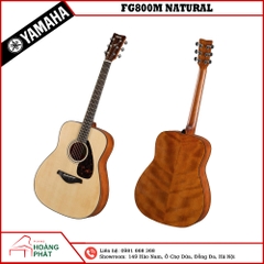 GUITAR YAMAHA FG800M NATURAL