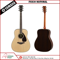 GUITAR YAMAHA FG830 NATURAL