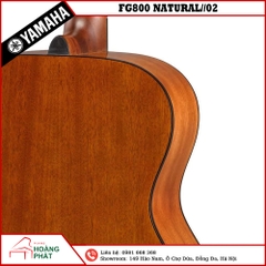 GUITAR YAMAHA FG800 NATURAL//02