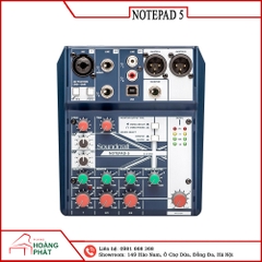 Soundcraft Notepad 5