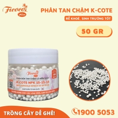 PHÂN TAN CHẬM K-COTE 15-15-15+TE - 50G