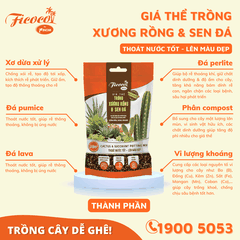 GIÁ THỂ TRỒNG XƯƠNG RỒNG & SEN ĐÁ - 2L