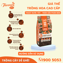 GIÁ THỂ TRỒNG HOA CAO CẤP - 20L