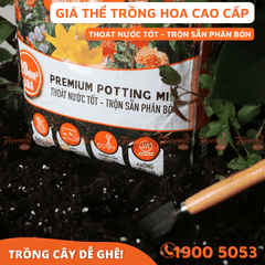 GIÁ THỂ TRỒNG HOA CAO CẤP - 20L