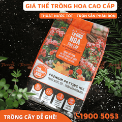 GIÁ THỂ TRỒNG HOA CAO CẤP - 20L