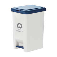 Thùng rác đạp chữ nhật Hiro 20L (kèm ruột)