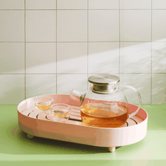 Khay úp cốc oval Sano