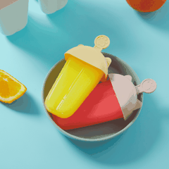 Khuôn làm kem tai mèo Kari