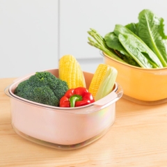 Bộ thau rổ vuông Yoko