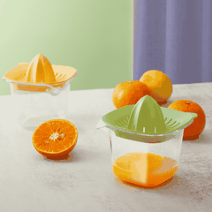 Bộ vắt cam chanh thân trong Yoko 500ml