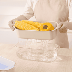 Bộ thau rổ chữ nhật Yoko