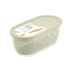 Hộp trữ rau củ oval Hokkaido