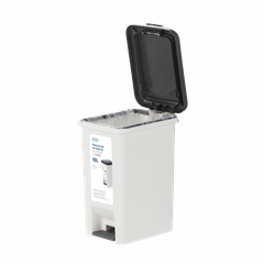 Thùng rác đạp chữ nhật Hiro 10L (loại kèm ruột)