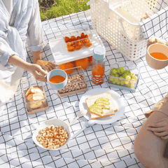 Hộp thực phẩm tritan chữ nhật Hokkaido