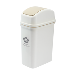 Thùng rác nắp lật Hiro 10L (kèm ruột)