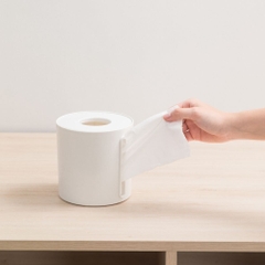 Hộp khăn giấy tròn Sano (nắp nhựa)