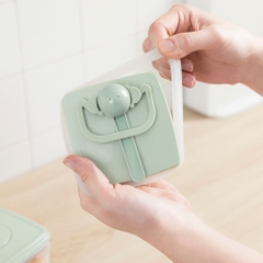 Bộ 4 hộp đựng thực phẩm khô Hokkaido 500ml, 1000ml (x2), 1400ml