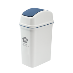 Thùng rác nắp lật Hiro 15L (kèm ruột)