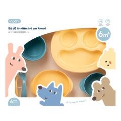 Bộ đồ ăn dặm trẻ em Amori