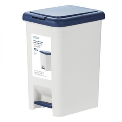 Thùng rác đạp chữ nhật Hiro 15L (loại kèm ruột)
