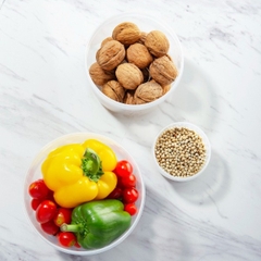 Hộp thực phẩm tròn Hokkaido 1500ml