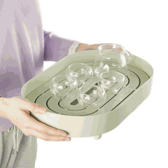 Khay úp cốc oval Sano