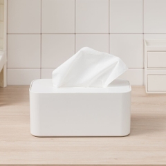 Hộp khăn giấy chữ nhật Sano (nắp nhựa)