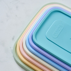 Bộ 7 hộp thực phẩm chữ nhật Hokkaido 500-750-1000-1500-2000-2500-3500ml (Rainbow)