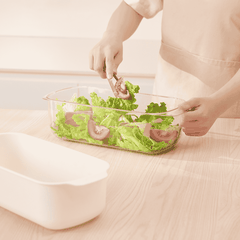 Bộ thau rổ chữ nhật Yoko