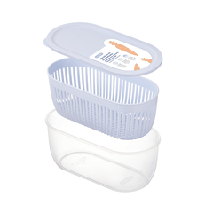 Hộp trữ rau củ oval Hokkaido