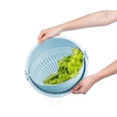 Bộ thau rổ xoay đa năng Yoko 28cm