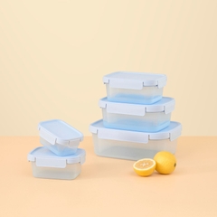 Bộ 5 hộp thực phẩm nắp gài Hokkaido