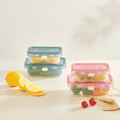 Hộp thực phẩm nút nhấn Hokkaido