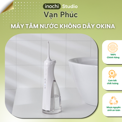 Máy tăm nước không dây Okina – Công nghệ làm sạch răng miệng chuyên sâu, 3 chế độ, kháng nước IPX7