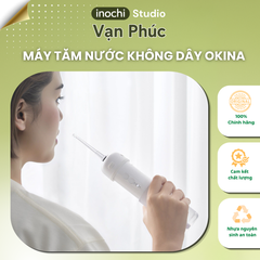 Máy tăm nước không dây Okina – Công nghệ làm sạch răng miệng chuyên sâu, 3 chế độ, kháng nước IPX7