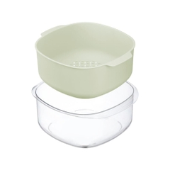 Bộ thau rổ vuông Yoko 27cm