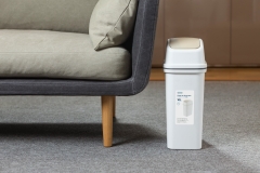 Thùng rác nắp lật Hiro 15L (loại kèm ruột)
