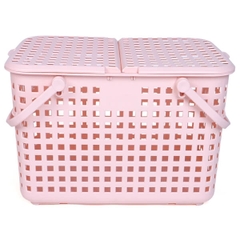 Giỏ xách quai giữa có nắp Nachi